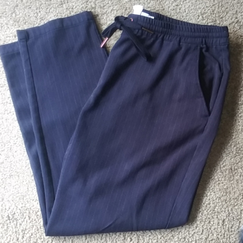 H&M Navy Pin Stripe Pants